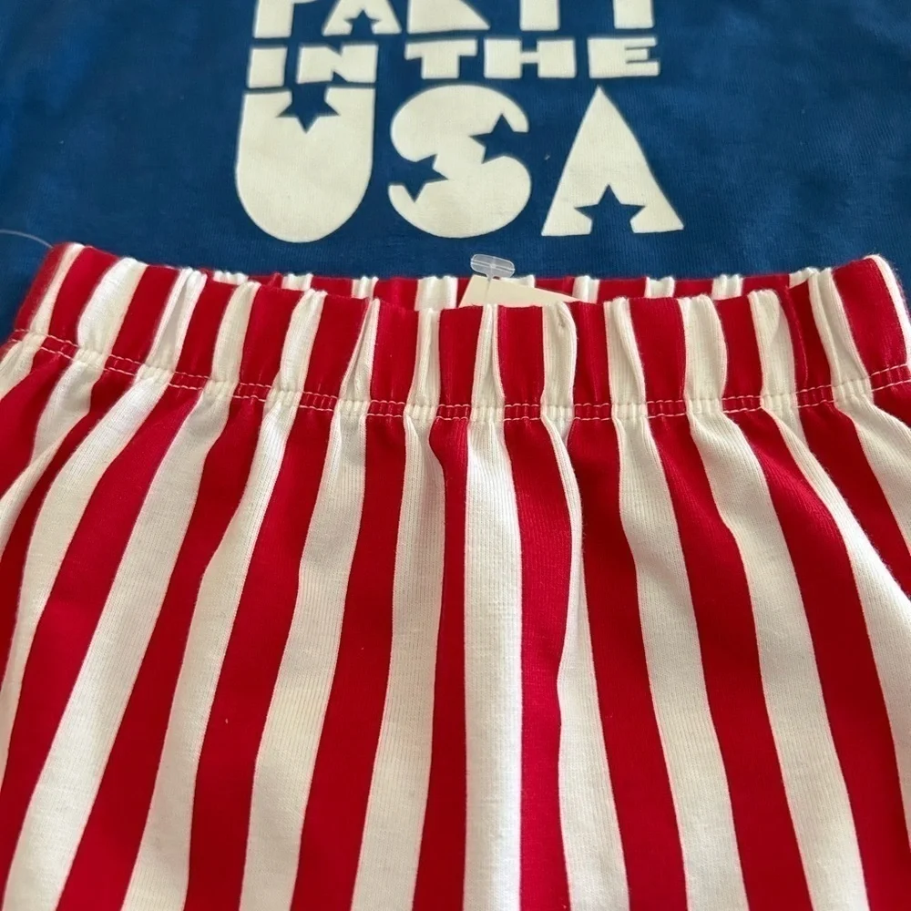 Party in the USA NEWBORN 2-piece Short Set / 4th of July / BRAND NEW WIT…